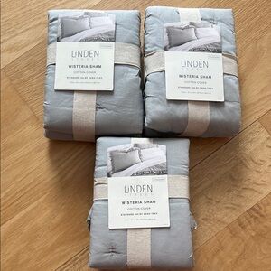 Set of 3 standard shams Linden Street Wisteria gray JCP